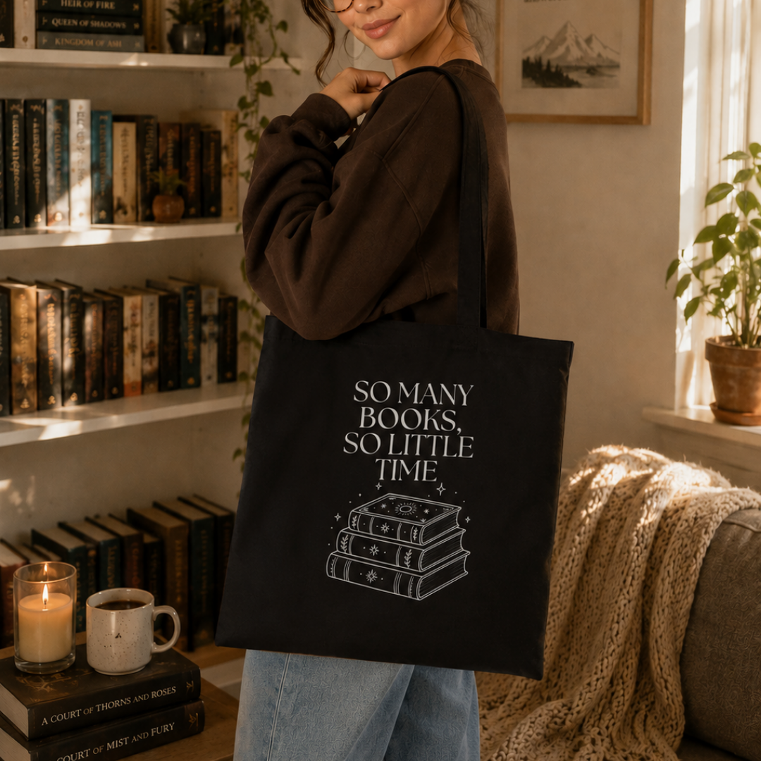 Tote Bag So Many Books